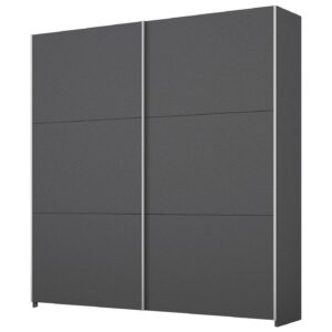 Schwebetürenschrank grau - 175 cm - von rauch - AURELIA