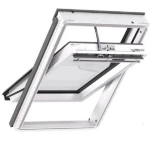 Velux VELUX Solar Dachfenster Kunststoff Komplettpaket– dreifach Verglasung Energie mit Eindeckrahmen