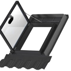 Velux Kunststoff Velux Ausstiegsfenster GVT 103 fürs Kaltdach inklusive Universal-Eindeckrahmen
