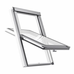 RoofLite VELUX Gruppe Dachfenster dreifach verglast Kunststoff TRIO PVC Rooflite und Eindeckrahmen